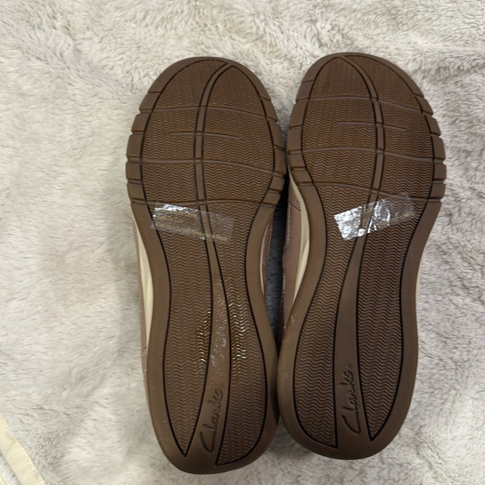 Men’s Clarks Armada Spanish loafers, color-tan, leather upper, size 8.5 - Picture 4 of 5